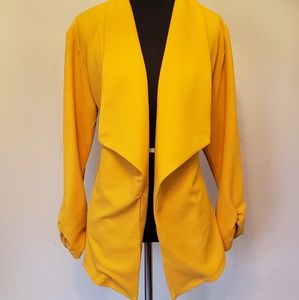 Mustard Blazer Sz L